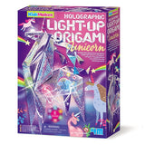 4M KidzMaker Holografisk Light-Up Origami Enhjørning
