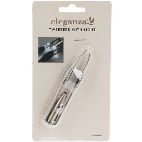 Pinsett med LED Lys | Eleganza