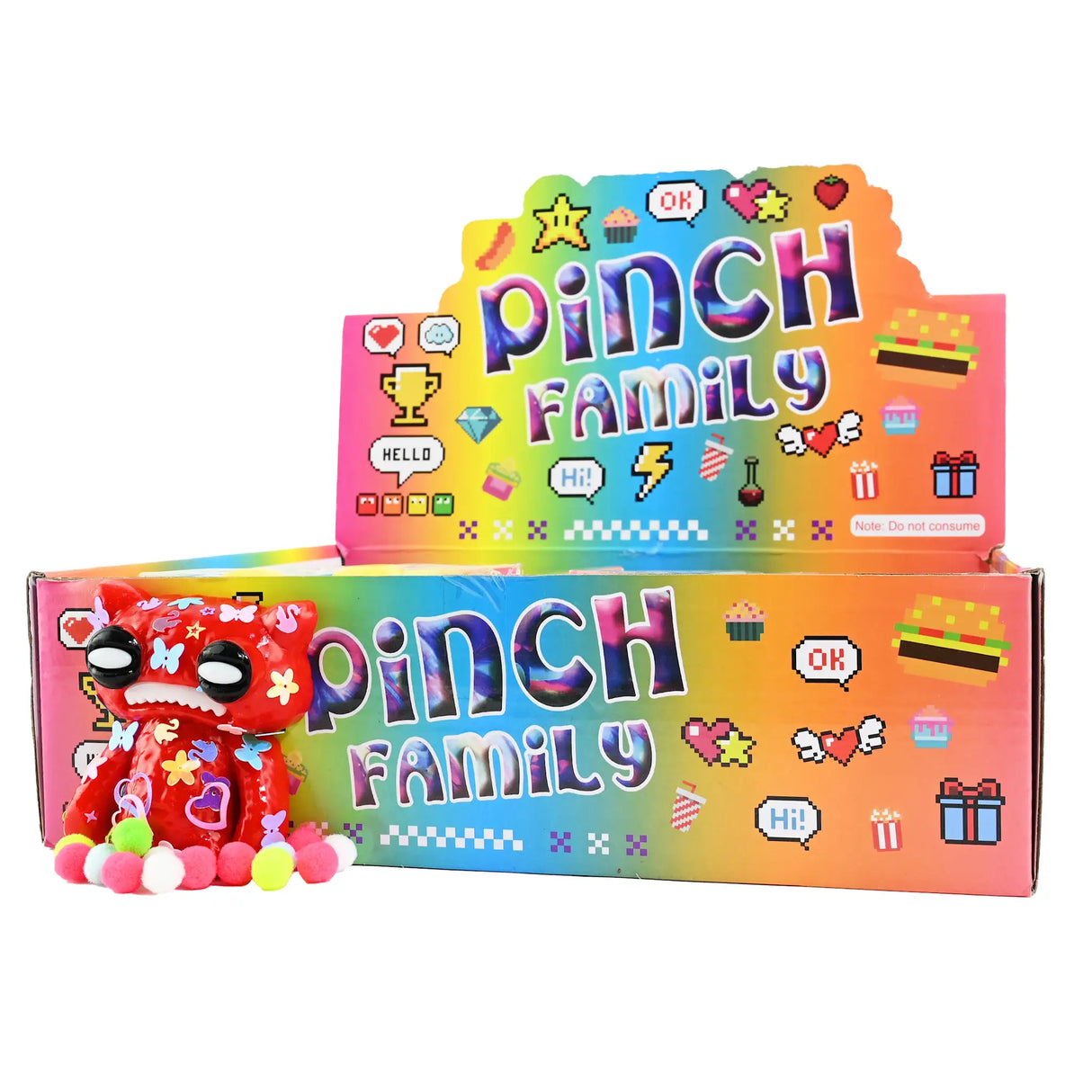 Squeeze Monster 9cm | 4 Varianter | Skviseleke