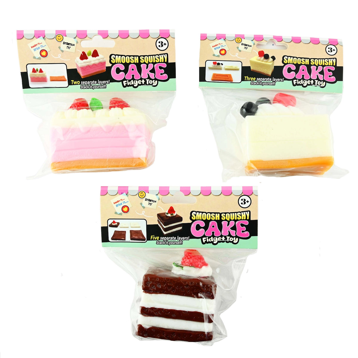 Smoosh Squishy Kake 207g