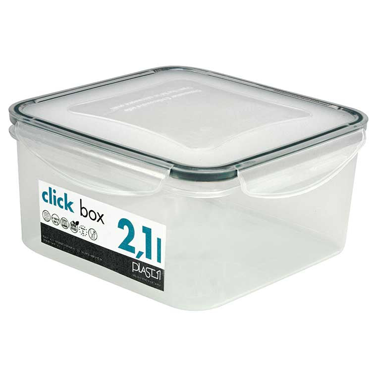 Lufttett Oppbevaringsboks 2,1L | Plast1