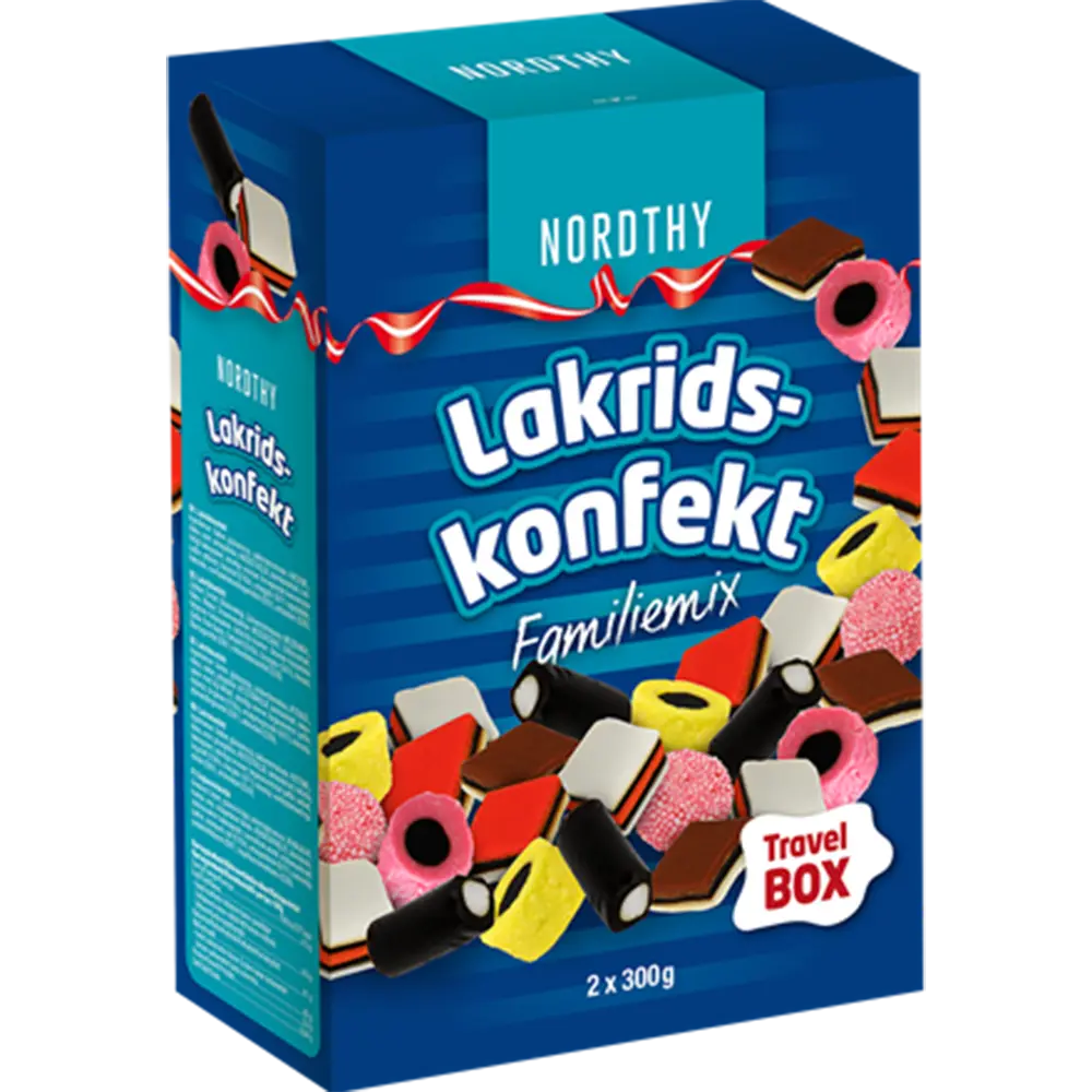 Nordthy Travel Box Lakriskonfekt 600g