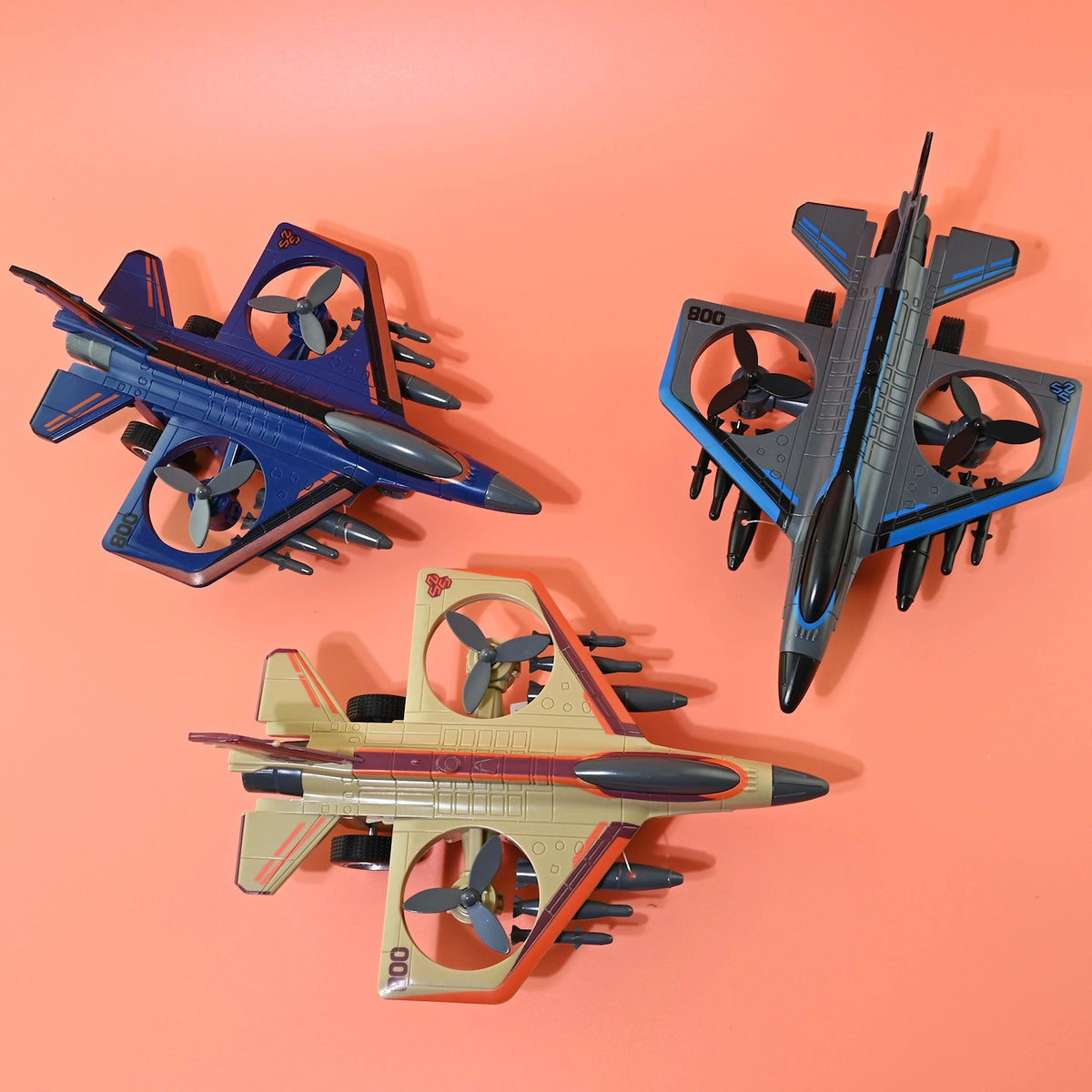 Jagerfly Lekefly 17,5cm | Friksjonsdrevet