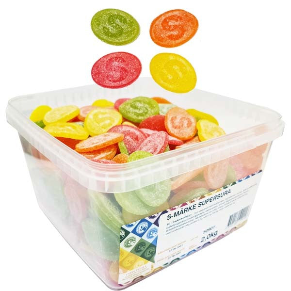 S-Märke Supersura 2kg | Storpakk