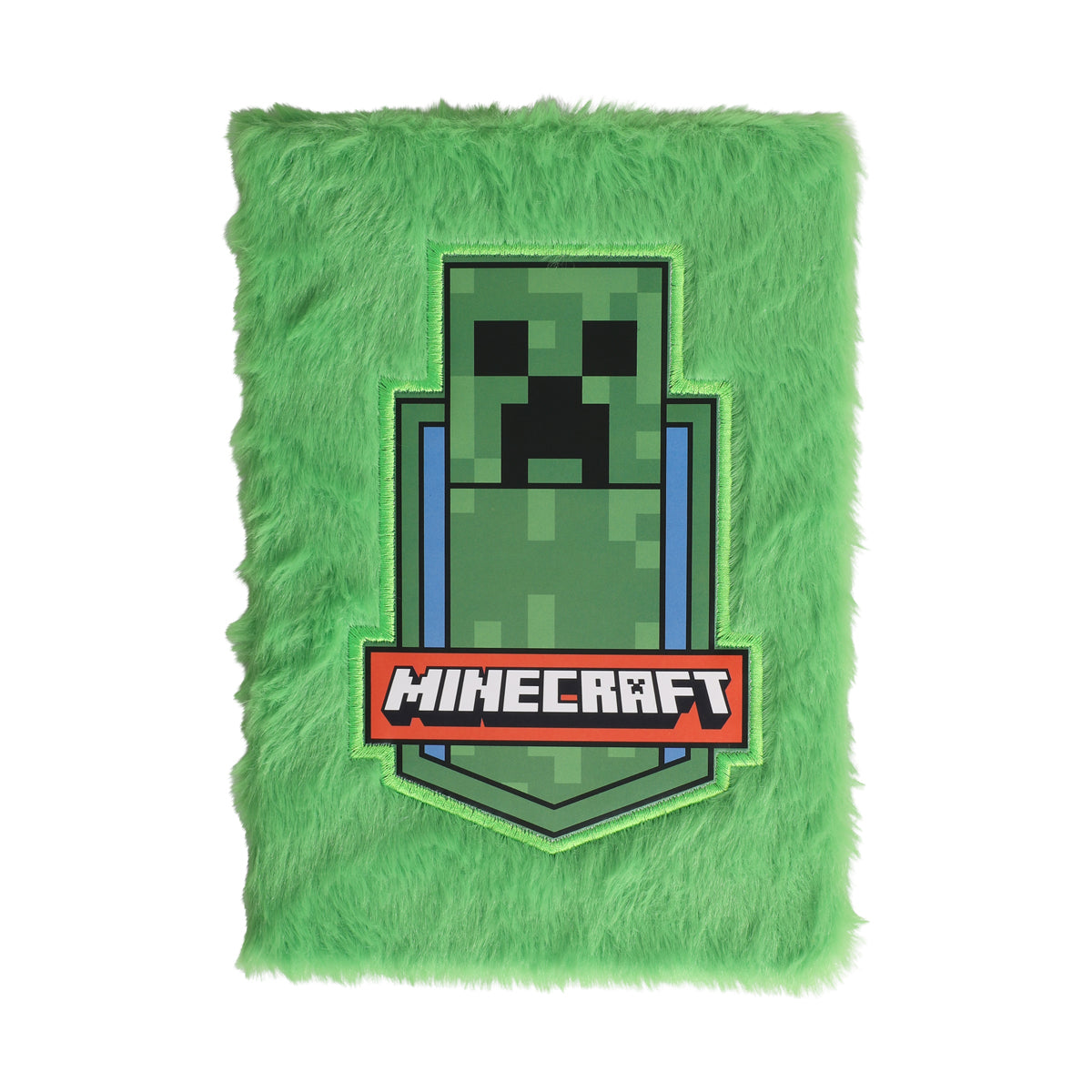 Minecraft Fluffy Notatbok med Creeper-motiv