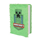 Minecraft Fluffy Notatbok med Creeper-motiv