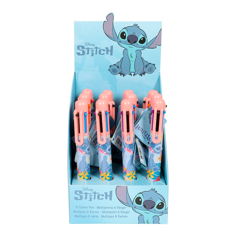 Stitch Flerfargepenn med 6 Farger