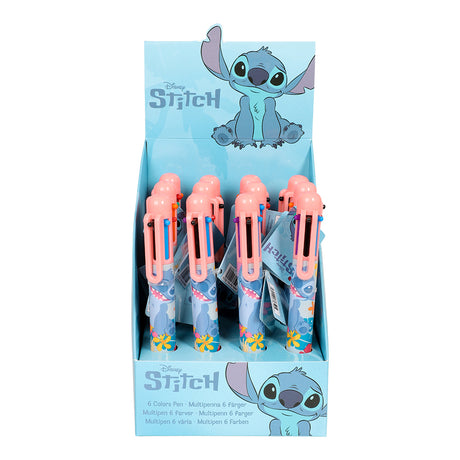 Stitch Flerfargepenn med 6 Farger