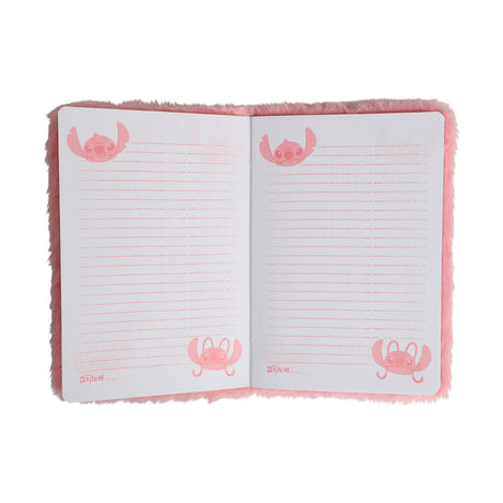 Stitch Fluffy Notatbok A5