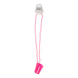 Halskjede shotglass Neon Rosa