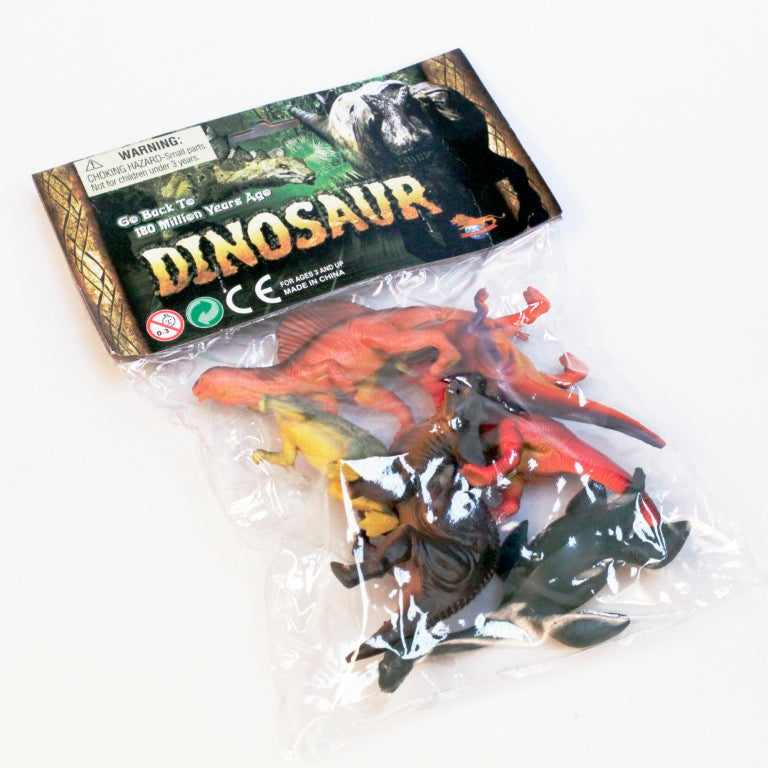 Dinosaur set 6 - pcs