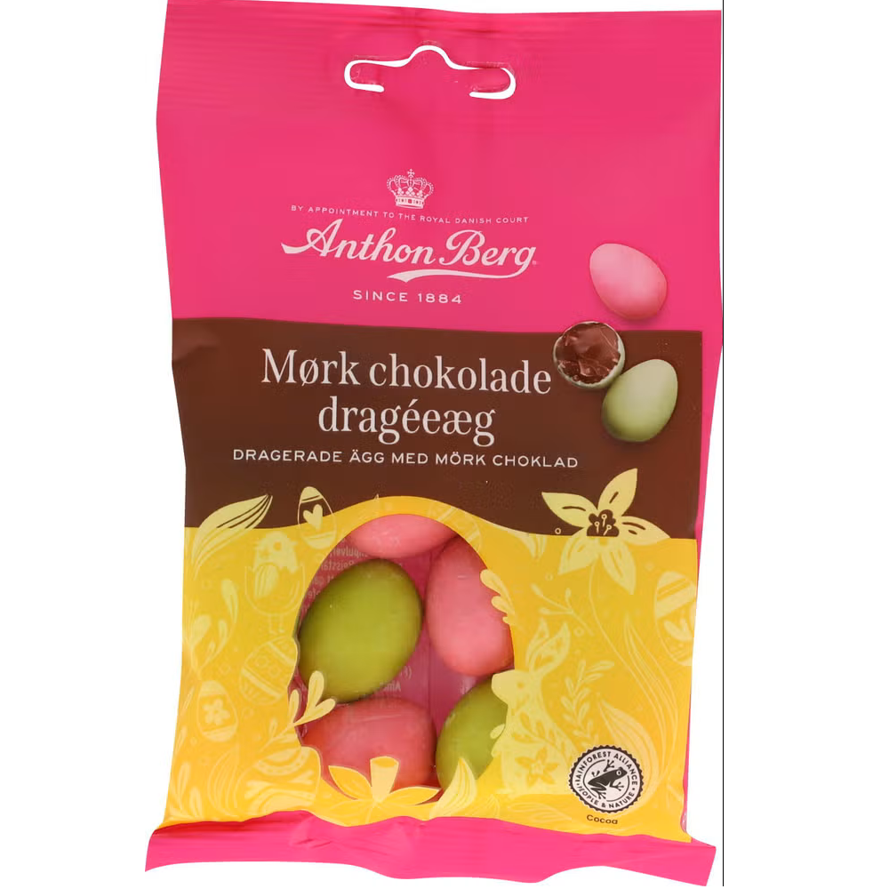 Anthon Berg Dragéegg med Mørk Sjokolade 80g