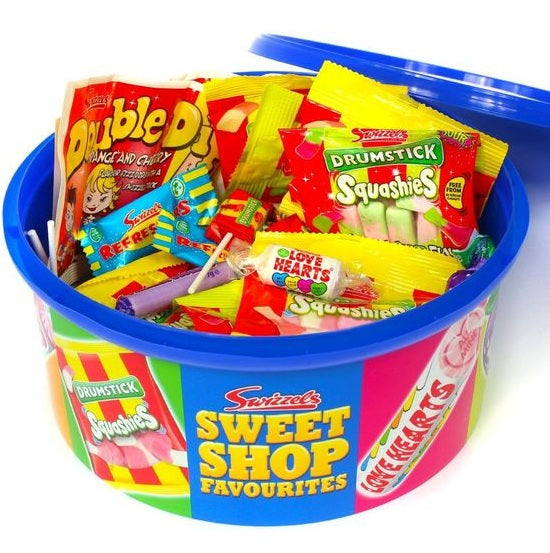 Swizzels Sweet Shop Tub 650g | Gaveeske Med  Godterifavoritter