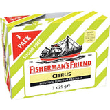 Fisherman's Friend Citrus 16x3pk | Storpakk (48 poser) | Sukkerfri