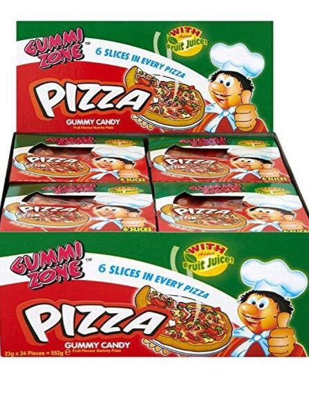 Gummy Zone Mini Pizza 24x21g | Storpakk
