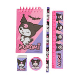 Kuromi Skrivesett 5 Deler