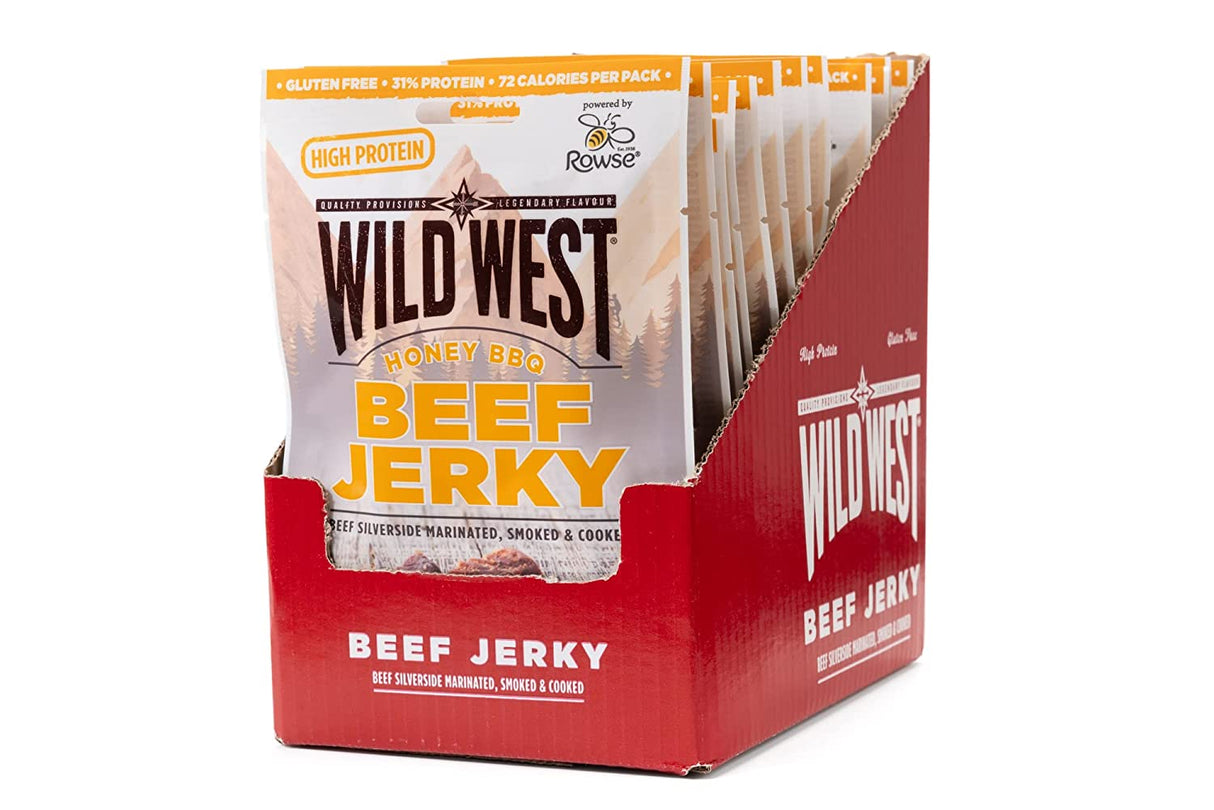 Wild West Beef Jerky Honey BBQ 60g