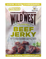 Wild West Beef Jerky Jalapeno 60g