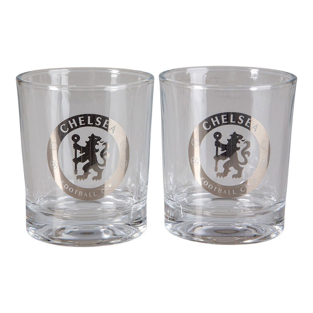 Chelsea F.C. Whiskyglass 175ml 2-pakning