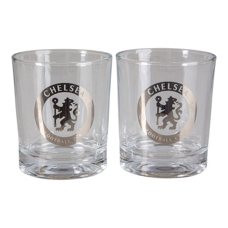 Chelsea F.C. Whiskyglass 175ml 2-pakning