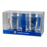 Chelsea F.C. Whiskyglass 175ml 2-pakning