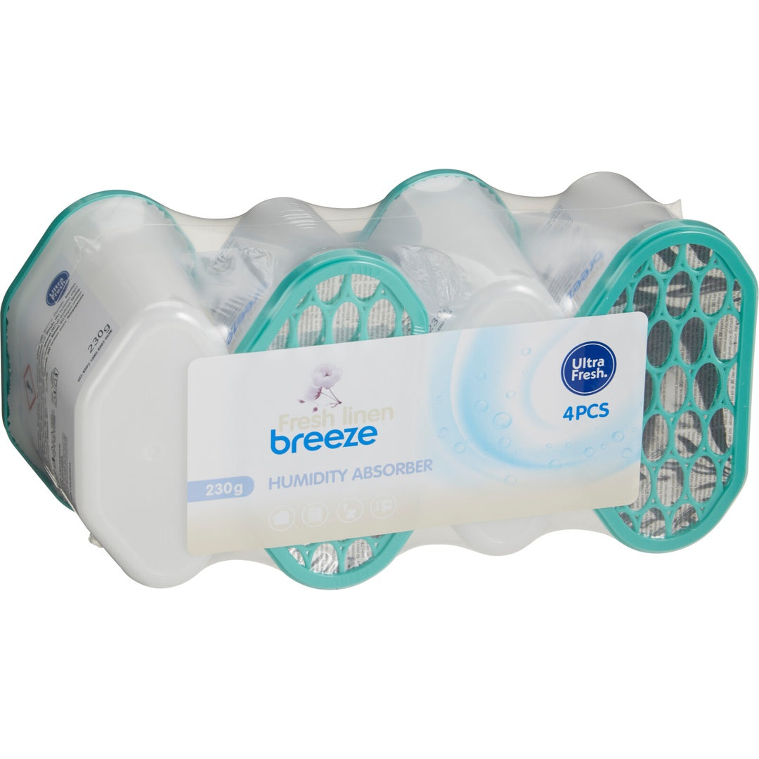 Luftavfukter 4pk 500ml | Fresh Linen | Ultra Clean