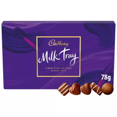 Cadbury Milk Tray 78g | Datodeal | Liten konfekteske