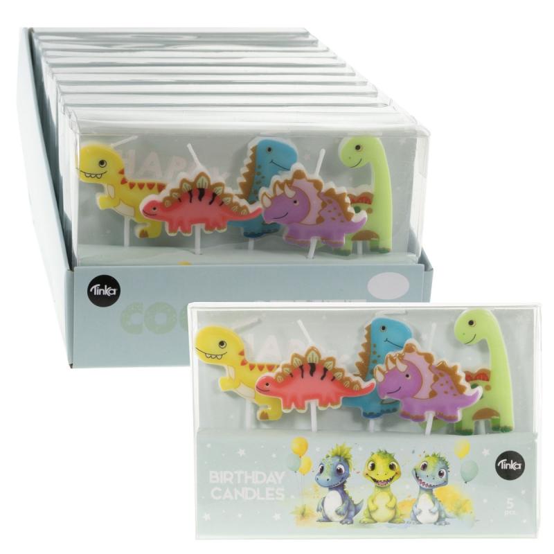 Tinka kakelys dinosaur 5pk