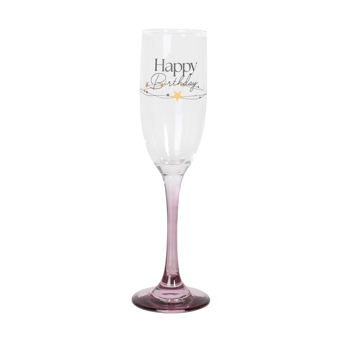 Happy Birthday Glass | Festlig Bursdagsgave