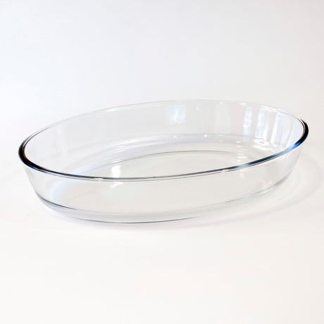 Ovnsform Glass Oval 3L | Ildfast Borosilikatglass