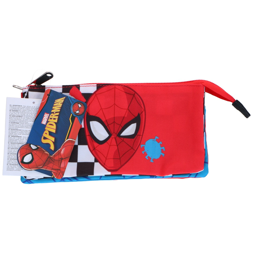 Spiderman Pennal med 3 Rom | Marvel