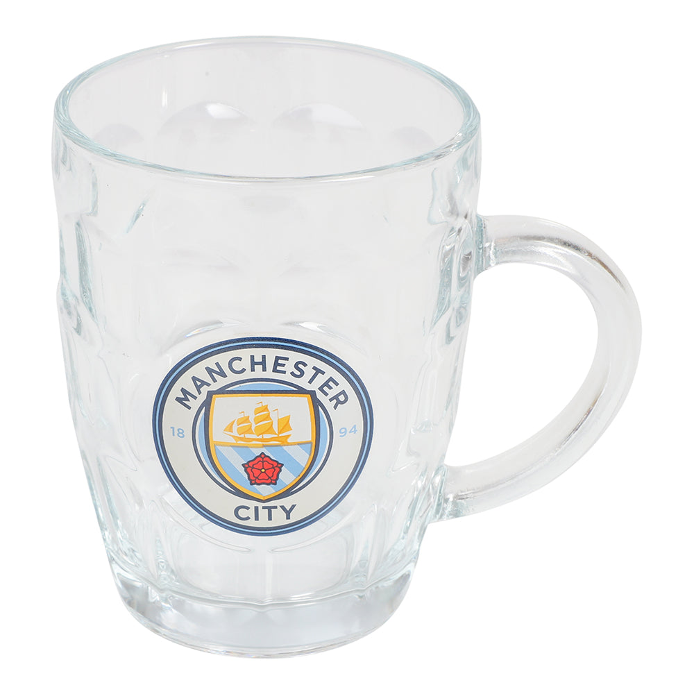 Manchester City Pintglass 5,6dl | Dimple Tankard