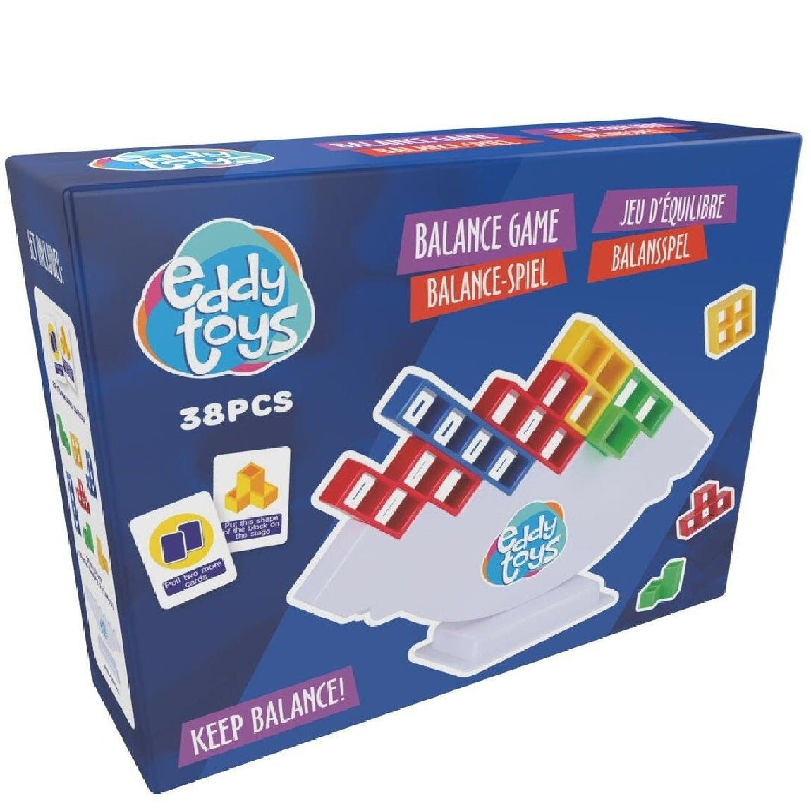 Balansespill 38 deler | Familie moro