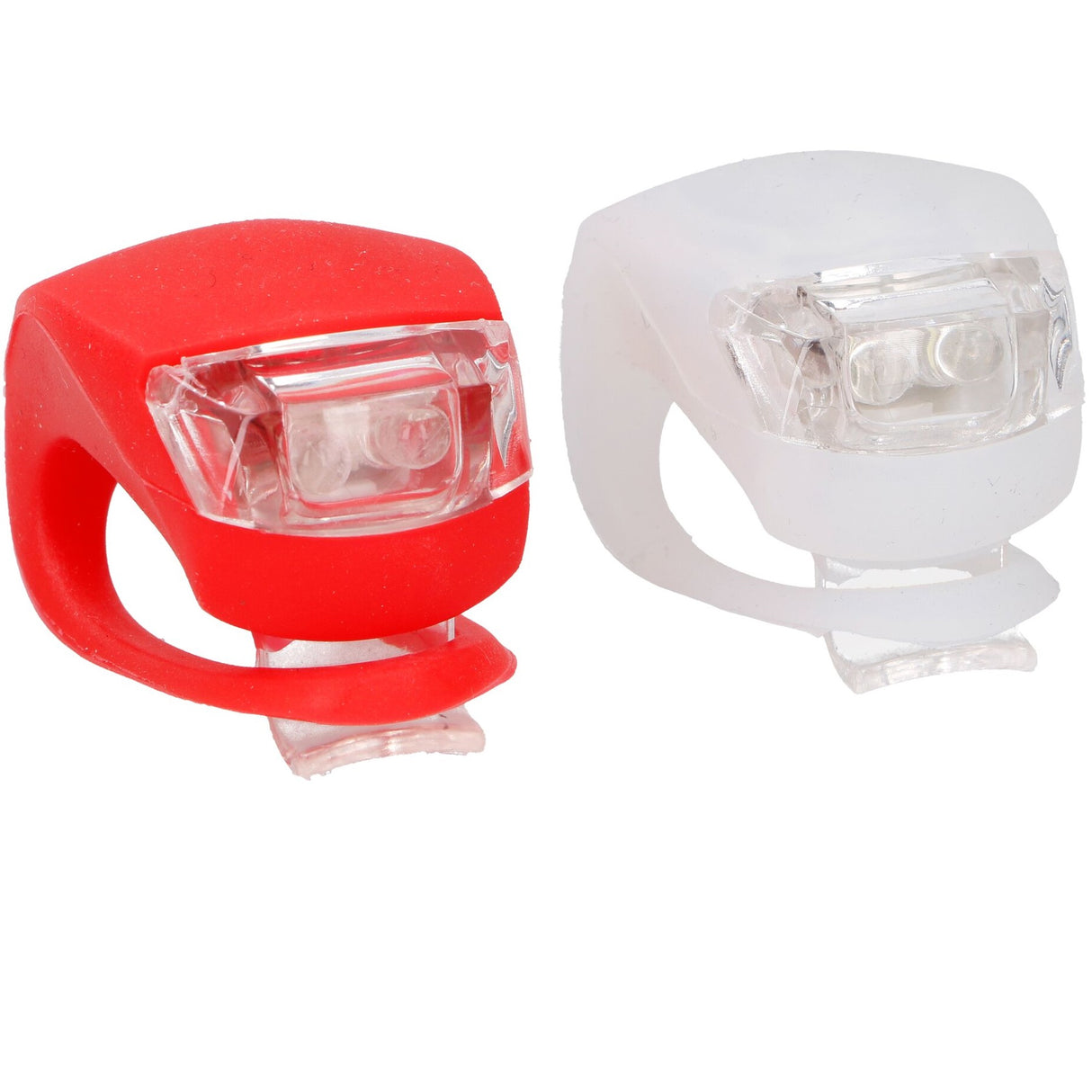 Dunlop | LED Sykkellys Sett 2x LED med Batterier
