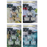 Dunlop Bilduftsett 3x8ml |  Vanilje, Furu, Ocean og New Car