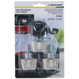 Dunlop Bilduftsett 3x8ml |  Vanilje, Furu, Ocean og New Car