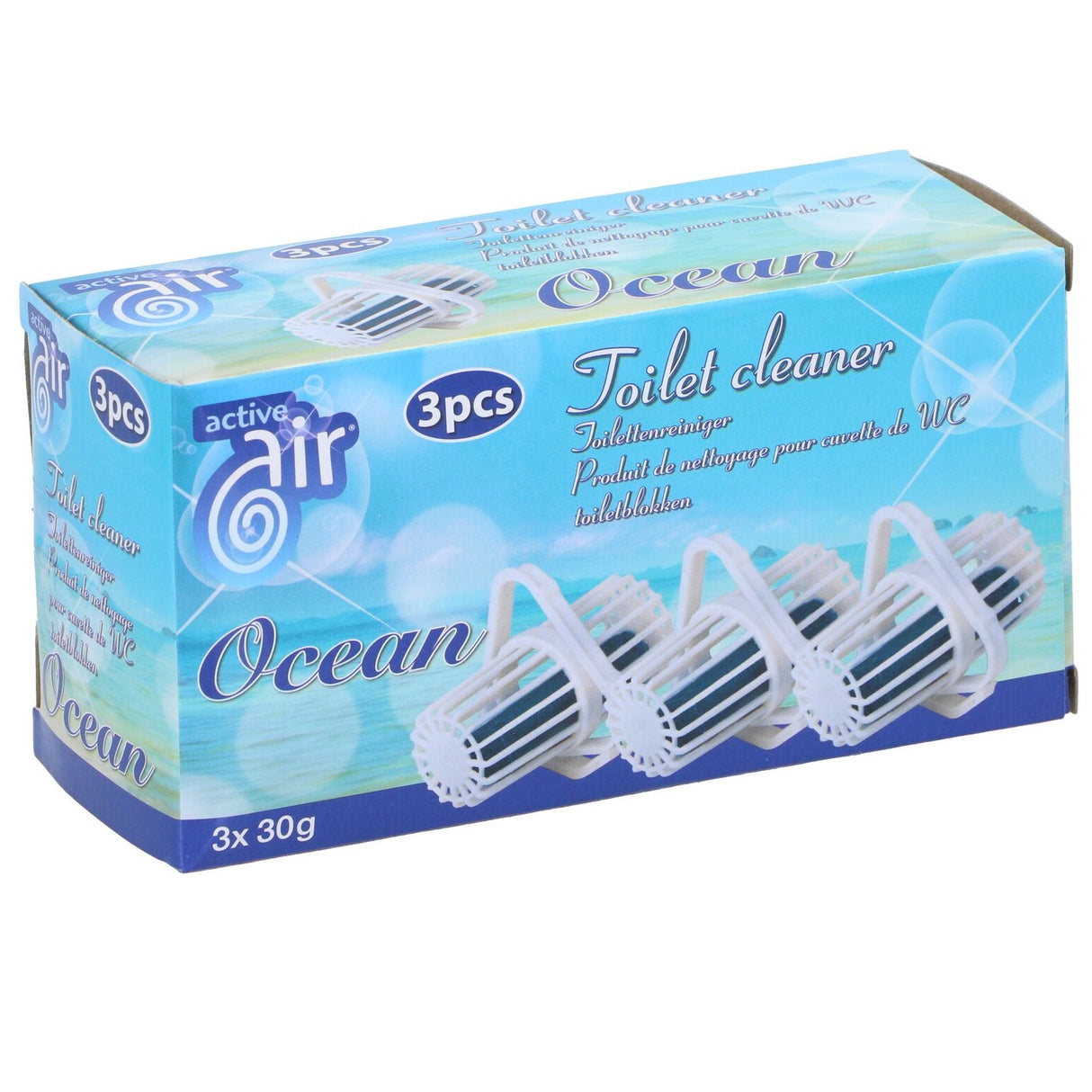 Active Air Toilet Cleaner | 3x30g  WC Blokker