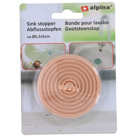 Silikonstopper for sluk Ø6,5x5cm | Alpina