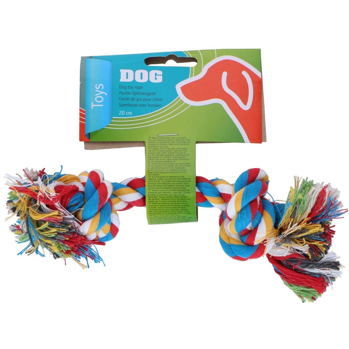 PET | Hundeleke Flettet Reip 20cm