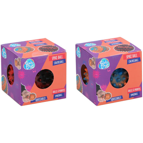 Squisheball med pigger 7 cm | Eddy Toys