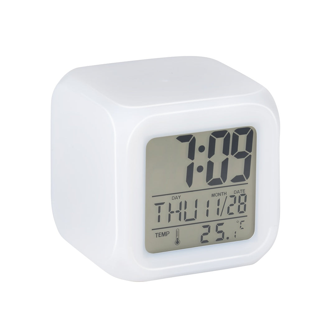 Digital vekkerklokke | LED-lys og alarm | Grundig