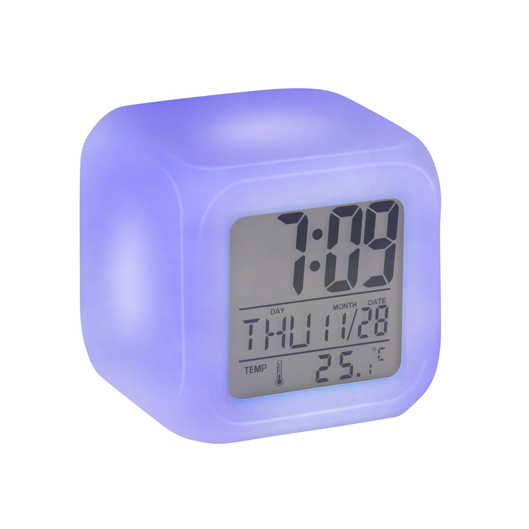 Digital vekkerklokke | LED-lys og alarm | Grundig