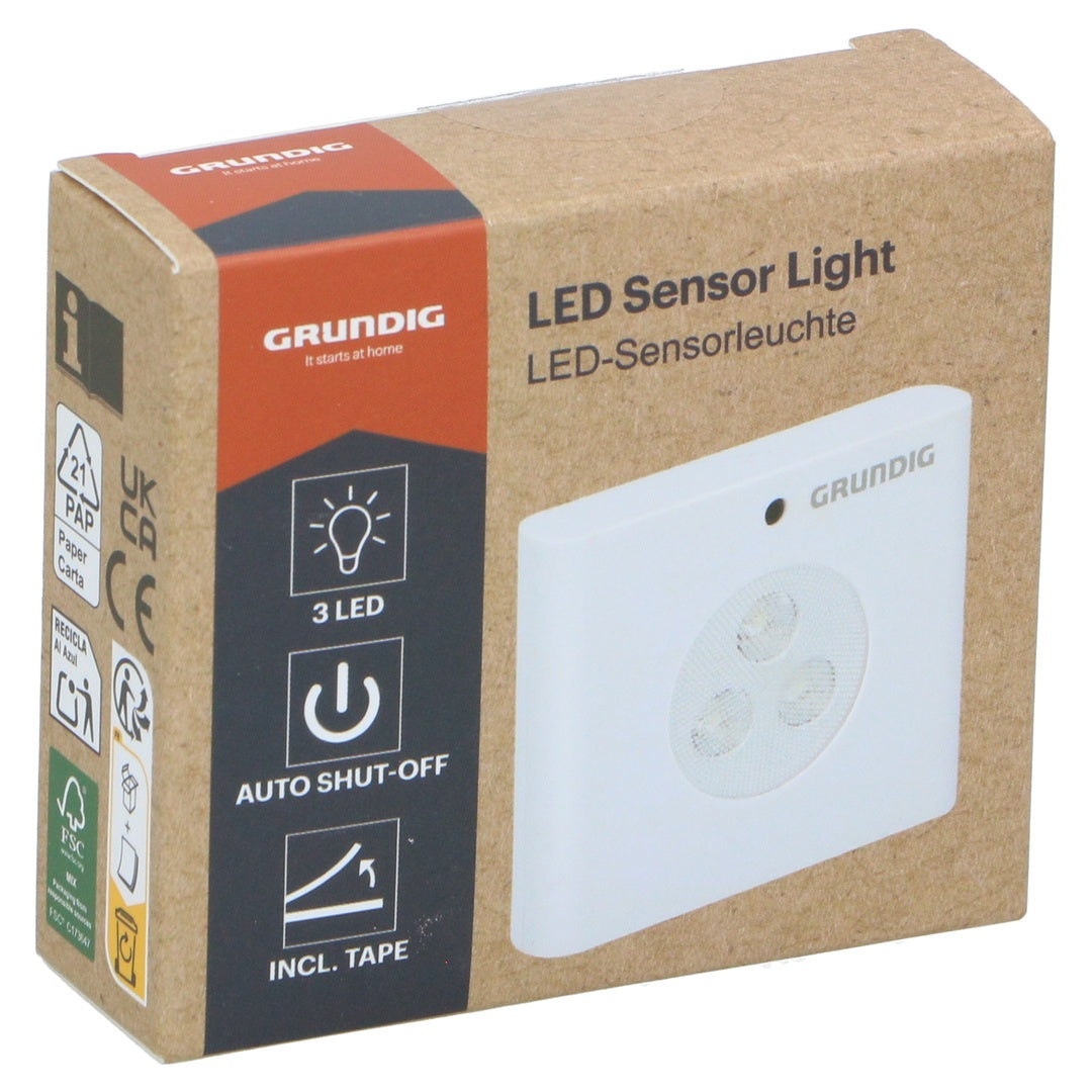 LED Bevegelsessensorlys | Grundig