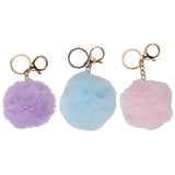 Fluffy Pompom Nøkkelring | Eddy Toys