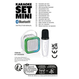 Trådløst Mini Karaoke Set | Med RGB-lys og Bluetooth