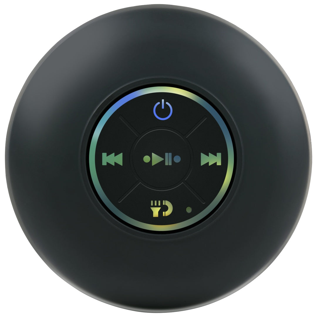 Vanntett Bluetooth Høyttaler m/sugekopp
