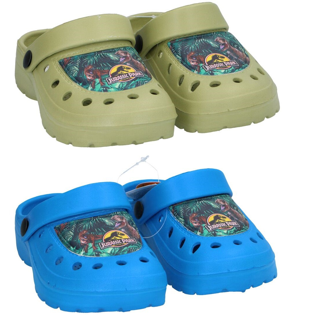 Jurassic Park Clog Sandal for Barn | Grønn og Blå