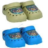 Jurassic Park Clog Sandal for Barn | Grønn og Blå