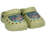 Jurassic Park Clog Sandal for Barn | Grønn og Blå