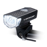 Dunlop Sykkellyktsett | Oppladbar LED Front- og Baklys